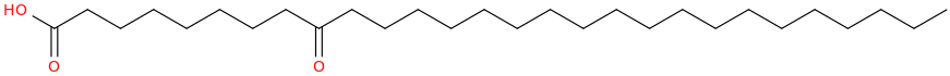 Octacosanoic acid, 9 oxo 